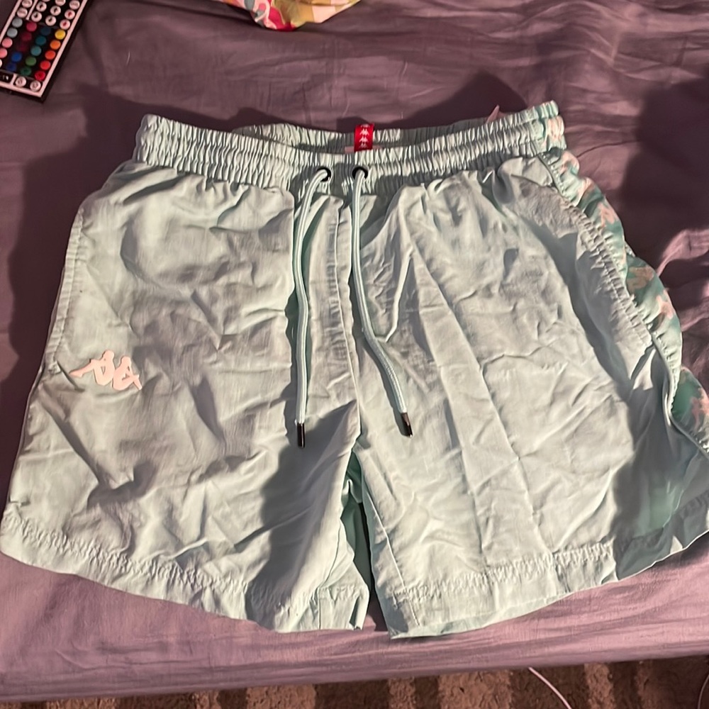 Short mint kappa shorts